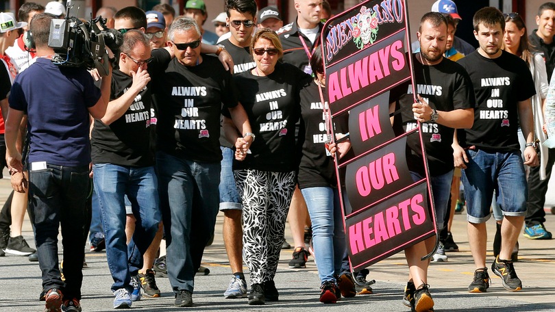 Il Motomondiale ricorda Salom: «Sempre nei nostri cuori»