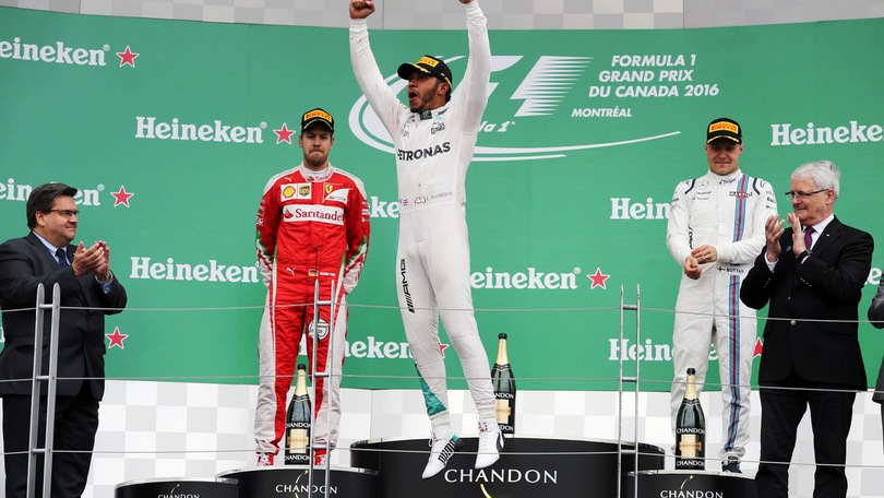 Gp Canada, Hamilton vince davanti a Vettel