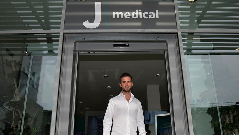 Juventus: Pjanic arriva al JMedical per le visite