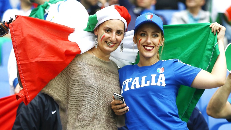Euro 2016, Belgio-Italia: i tifosi azzurri scatenati a Lione