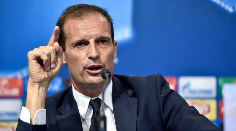 Juventus, la concentrazione è già alta: Allegri e Chiellini in conferenza