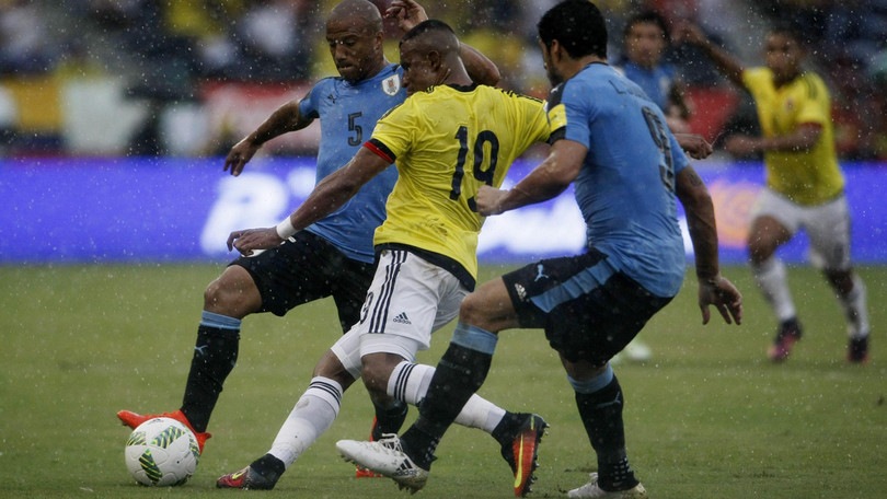 Colombia, pari con l'Uruguay. Vincono Brasile e Cile