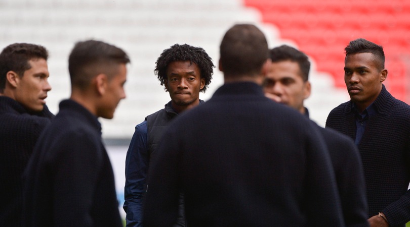 Champions League, Juventus:  le immagini del primo contatto con il campo del Lione