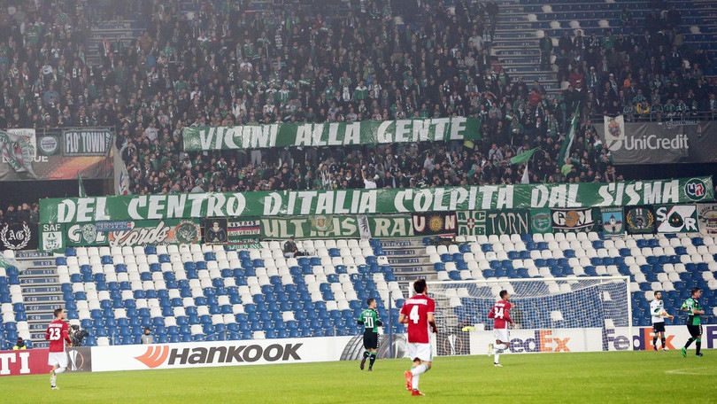 Europa League, Rapid Vienna: la solidarietà ai terremotati