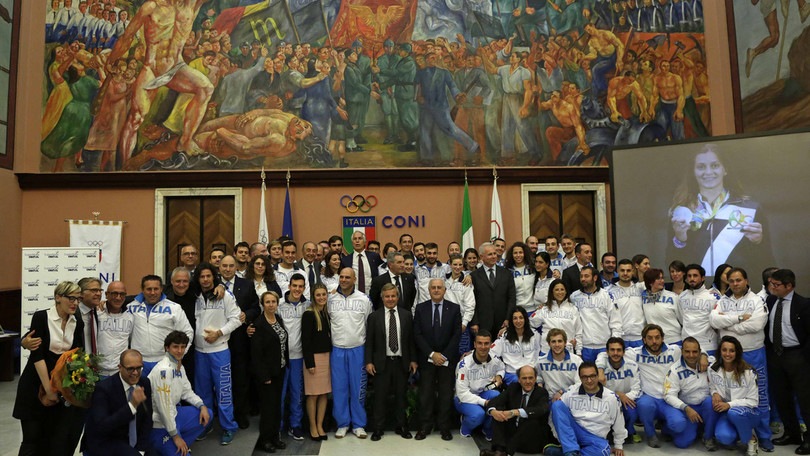 Roma festeggia le medaglie di Rio