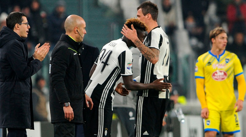 Juventus, entra il sedicenne Kean. E' il primo 2000 in serie A