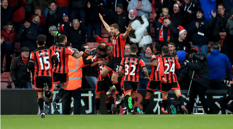 Premier League, crollo Liverpool: da 3-1 a 3-4 col Bournemouth