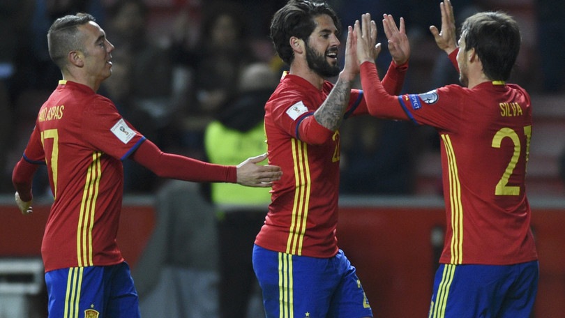 Spagna-Israele 4-1: segna anche Isco