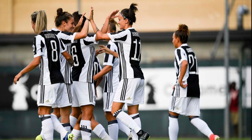Juventus femminile, esordio spettacolo nel derby: 13-0 al Torino