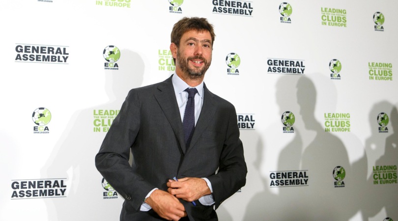 Juventus, Andrea Agnelli è il nuovo numero 1 dell'ECA