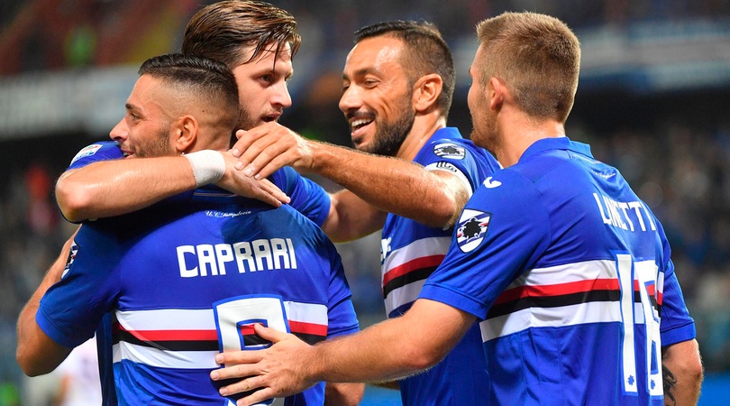 Sampdoria-Crotone 5-0, spettacolo blucerchiato a Marassi