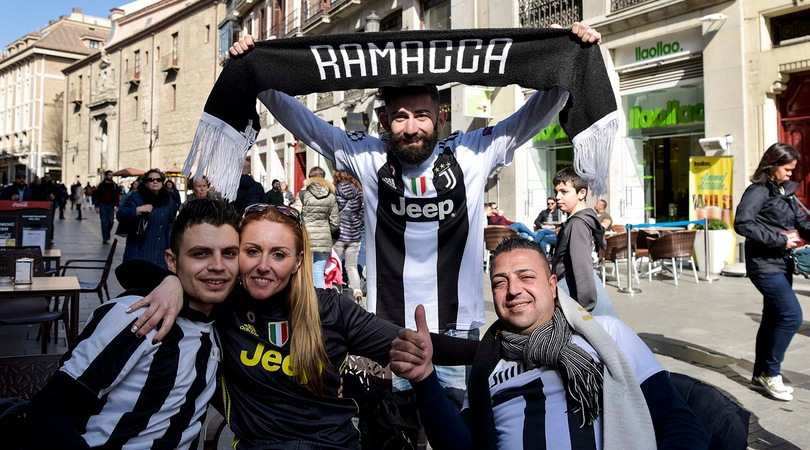 Atletico-Juventus, a Madrid sale la febbre