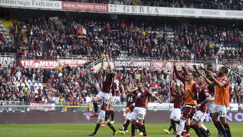Il Torino vede l'Europa: che festa con i tifosi