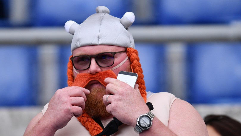 Rugby, Italia-Francia: all'Olimpico spuntano Asterix e Obelix