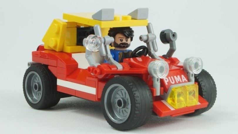 Dune Buggy del film Altrimenti ci Arrabbiamo versione Lego: le immagini