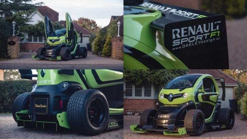 Renault Twizy, quella da F1 by Oakley Design