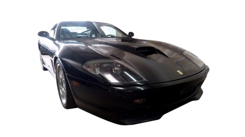Ferrari 550 Maranello, il modello da pista di Eddie Van Halen va all'asta