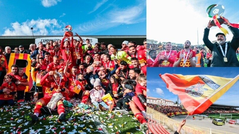 Catanzaro, parte la festa per la promozione in Serie B