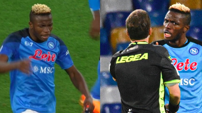 Napoli-Verona, Osimhen è una furia al fischio finale