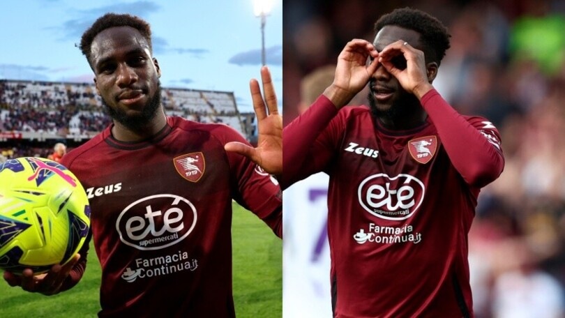 Dia show, tripletta alla Fiorentina: la Salernitana si gode il suo gioiello