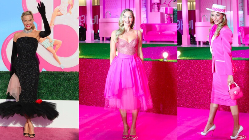 Margot Robbie più Barbie che mai: che look alle presentazioni del film!