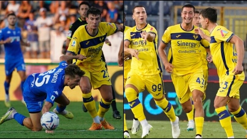 Bonazzoli entra e segna: il Verona passa a Empoli