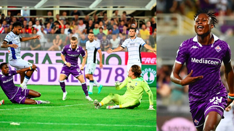 Kouame decisivo in Fiorentina-Atalanta: entra e segna il gol del 3-2