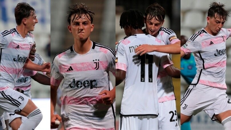 Mancini trascina la Juve Next Gen: tripletta e 5-1 alla Pro Vercelli
