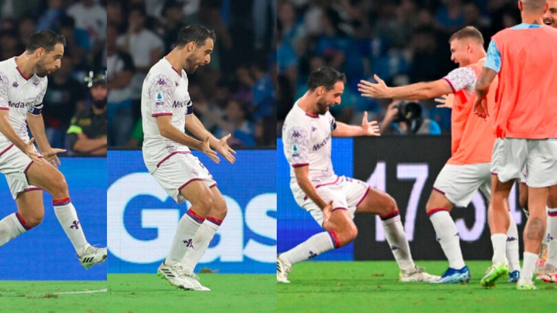 Bonaventura infinito, altro gol decisivo: che esultanza in Napoli-Fiorentina