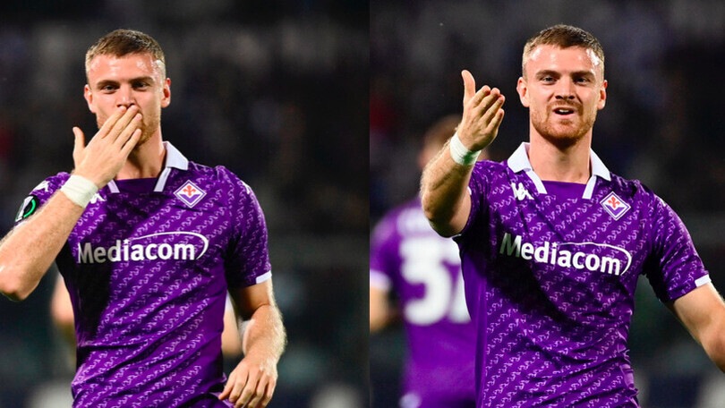 Beltran si sblocca, che doppietta: la Fiorentina batte 6-0 il Cukaricki