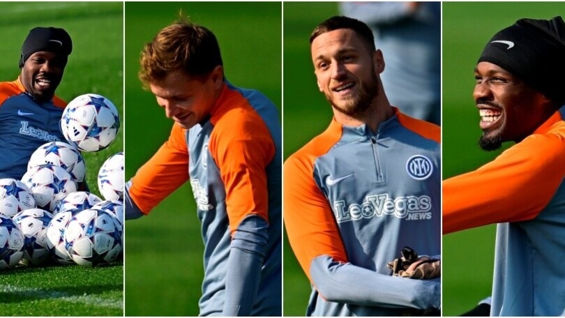 L'Inter si tuffa nella Champions: Thuram fa divertire Arnautovic e Barella