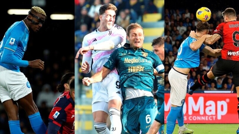 La Juve ci mette la testa: la classifica dei gol aerei della Serie A