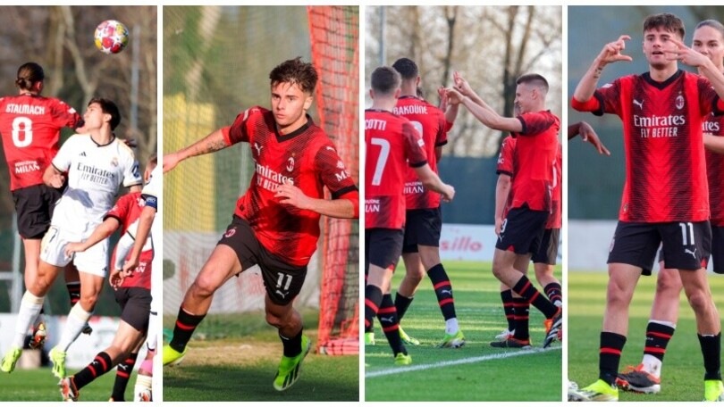 Quarti Youth League, il Milan batte il Real Madrid ai rigori: le immagini