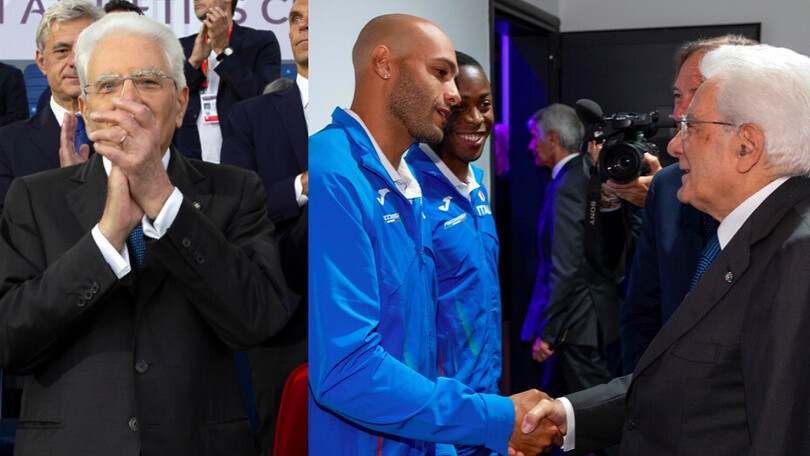 Europei di atletica, Mattarella all'Olimpico: applausi e saluti agli azzurri