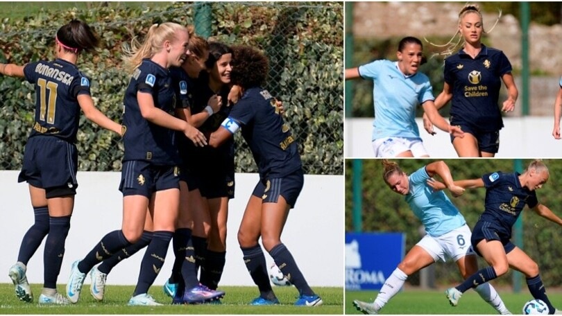 Cantore gol, la Juve Women stende la Lazio e resta a punteggio pieno: gioia Canzi