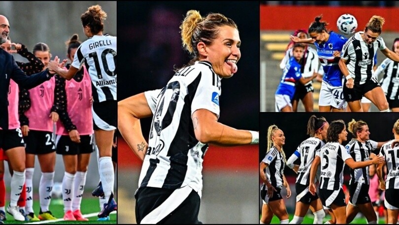 Juve Women, Girelli immortale: doppietta decisiva contro la Sampdoria