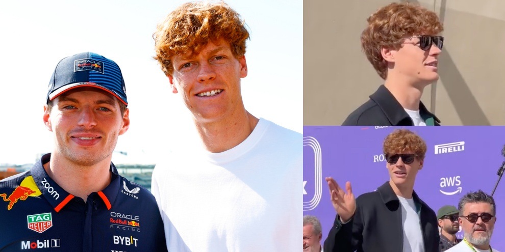 Sinner e Verstappen, giusto un po’ di talento ad Abu Dhabi: scatto già virale