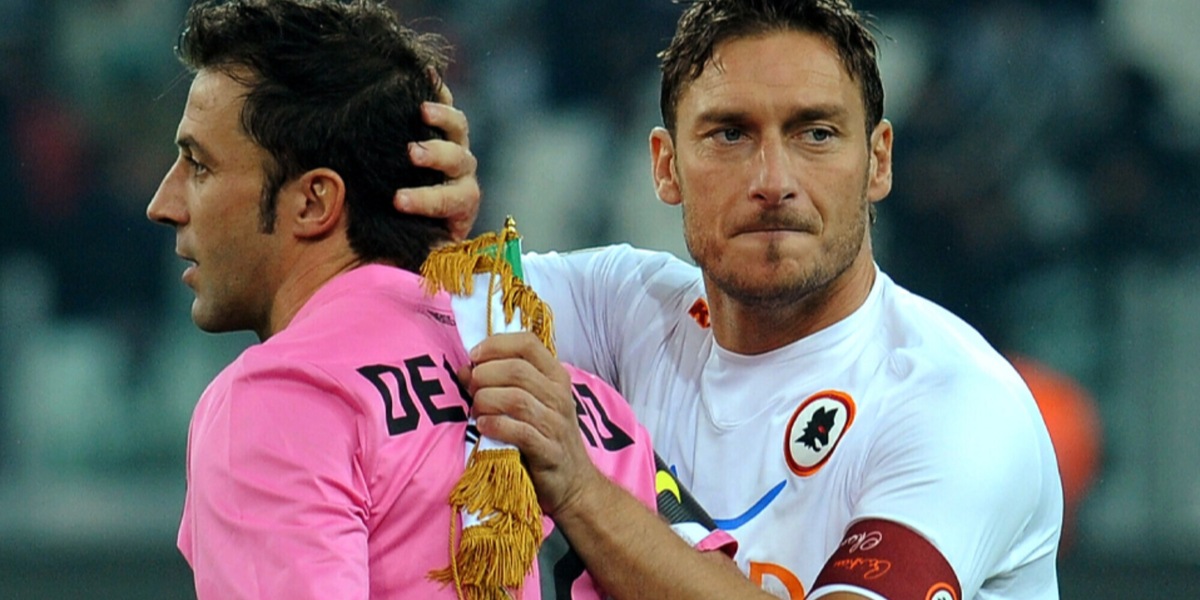 &quot;Persona pulita e importante&quot;: Totti vota per Del Piero presidente Figc