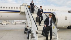 FOTO La Juve sbarca a Doha per la Supercoppa