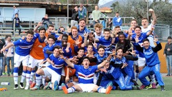 FOTO Ferrero festeggia il settebello della baby Sampdoria nel derby