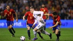 Spagna-Inghilterra 2-0: inglesi ko. Vicente del Bosque domina