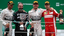 Gp Brasile, trionfa Rosberg. Per Vettel è record sul podio