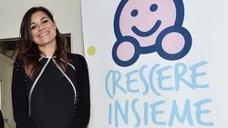 Bellissima Alena Seredova all'evento raccolta fondi Onlus