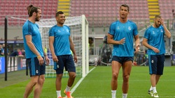 Champions League, l'allenamento del Real Madrid a San Siro