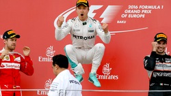 F1 Gp Baku: vince Rosberg, Vettel secondo
