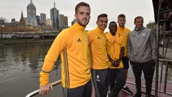 Juventus, che show l'allenamento sotto i grattacieli di Melbourne