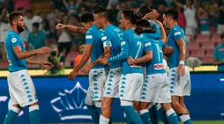 Napoli, le immagini della partita con il Nizza per la festa dei 90 anni