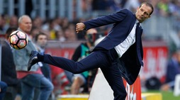 Allegri, il colpo di tacco è quello dei giorni migliori