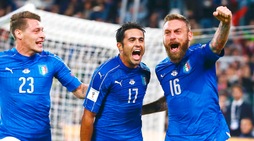 Italia-Spagna 1-1, De Rossi su rigore replica a Vitolo