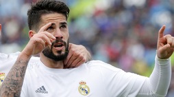Liga: manita Real Madrid, Barcellona a 1 punto e segna anche Isco
